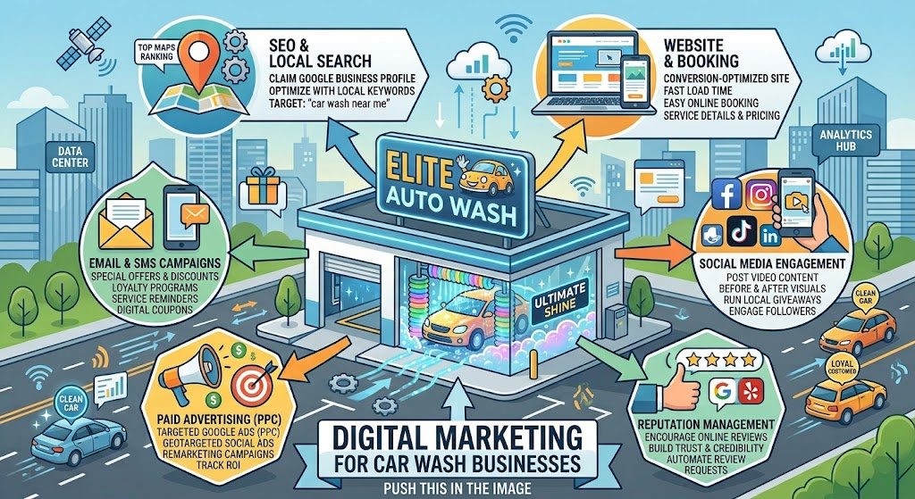 10 Proven Digital Marketing Strategies for Car Wash Businesses